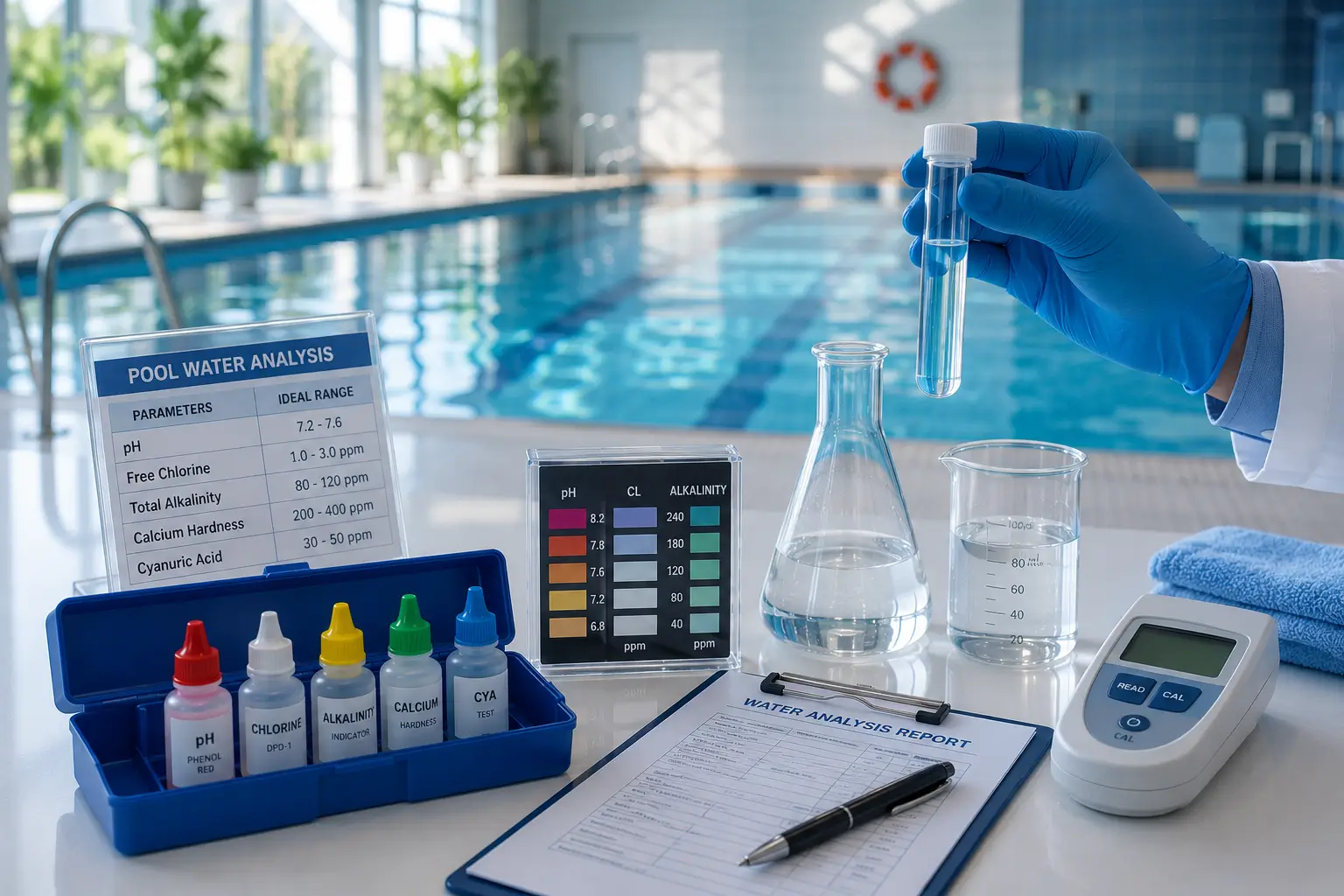Swimming Pool Water Testing - Acm Testing Labs Kumbakonam